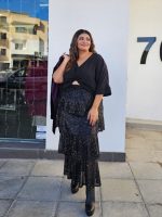 MAXI RUFFLE TIERED SKIRT - Image 4