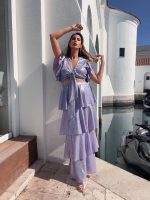 MAXI RUFFLE TIERED SKIRT - Image 12