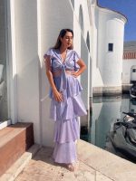 MAXI RUFFLE TIERED SKIRT - Image 13