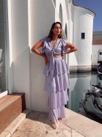 MAXI RUFFLE TIERED SKIRT - Image 14