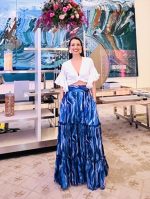 MAXI RUFFLE SKIRT