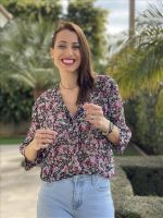 BLOUSE V NECK LOOSE FIT - Image 3