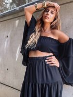 CROP TOP CUF OFF SHOULDER - Image 6