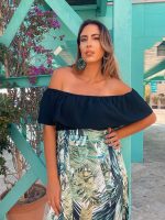 CROP TOP CUT OFF SHOULDER - Image 6