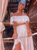 CROP TOP CUT OFF SHOULDER - Image 23