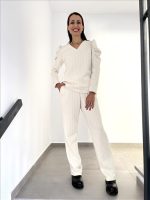 BLOUSE V NECK PUFFY SLEEVE - Image 4