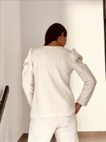 BLOUSE V NECK PUFFY SLEEVE - Image 6