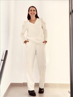 BLOUSE V NECK PUFFY SLEEVE - Image 7