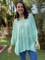 KNITTED OVERSIZE BLOUSE