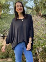 KNITTED OVERSIZE BLOUSE - Image 2
