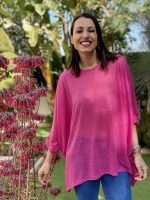 KNITTED OVERSIZE BLOUSE - Image 9