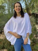 KNITTED OVERSIZE BLOUSE - Image 19