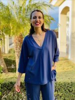 V NECK RIBBED - Image 4