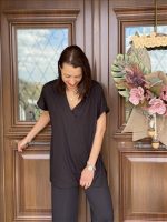 V NECK RIBBED - Image 3