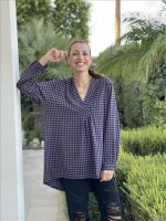 BLOUSE V NECK