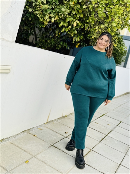 BLOUSE KNIT ROUND NECK