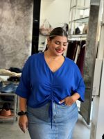 BLOUSE FRONT DRAWSTRING - Image 4