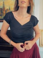 BLOUSE RUCHED CROSS FRONT - Image 3