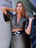 CROP TOP V NECK - Image 2