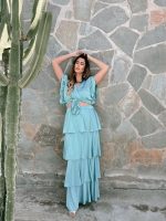 BLOUSE CROP RUFFLES - Image 6