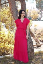 MAXI DRESS V NECK