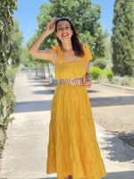 DRESS MAXI COTTON TIERED - Image 5