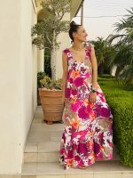 DRESS MAXI A LINE