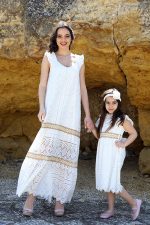 DRESS MAXI ELASTIC STRAPS