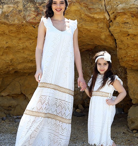 DRESS MAXI ELASTIC STRAPS