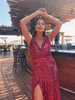 MAXI DRESS SEQUIN - Image 3