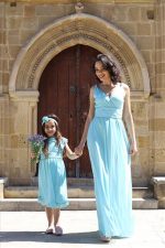 MAXI DRESS V NECK WITH STRAPS - Image 3
