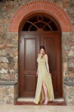MAXI DRESS RUCHED WAIST - Image 4