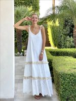 DRESS MAXI VOLAN SHIFON - Image 8