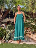 MAXI DRESS SPAGHETTI STRAPS - Image 2
