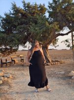 MAXI DRESS SPAGHETTI STRAPS - Image 2