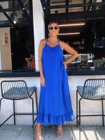 MAXI DRESS SPAGHETTI STRAPS - Image 10