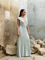MAXI DRESS V NECK - Image 6