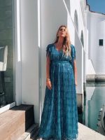 MAXI DRESS V NECK - Image 10