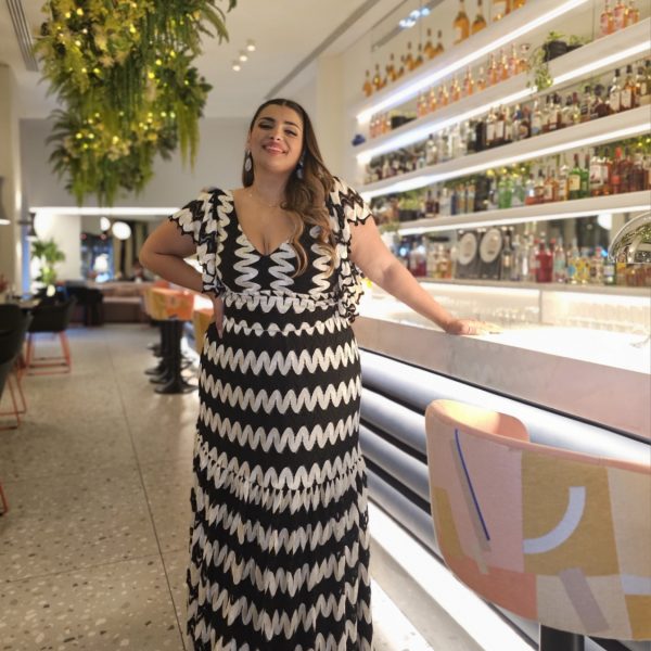 MAXI DRESS V NECK