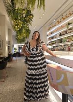 MAXI DRESS V NECK - Image 2