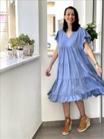 DRESS MIDI BOHO