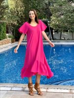 DRESS MIDI SHORT SLEEVE - Image 10