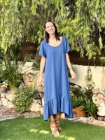 DRESS MIDI SHORT SLEEVE - Image 11