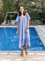 DRESS MIDI SHORT SLEEVE - Image 12