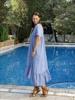 DRESS MIDI SHORT SLEEVE - Image 15