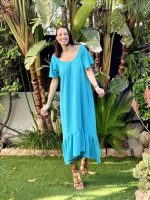 DRESS MIDI SHORT SLEEVE - Image 20