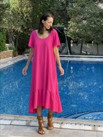 DRESS MIDI SHORT SLEEVE - Image 3