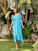 DRESS MIDI SHORT SLEEVE - Image 4