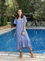 DRESS MIDI SHORT SLEEVE - Image 7