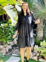 DRESS BOHO LONG FLARE SLEEVE - Image 4
